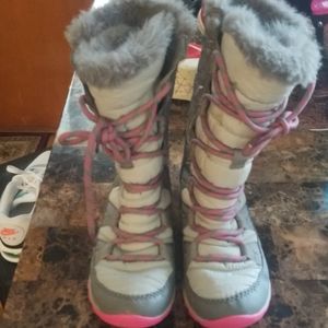 Sorel Girls Fur lined Tall Winter boots *